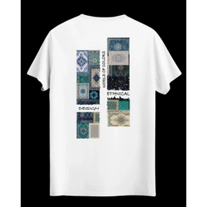 Ethnical Unisex Baskılı Tshirt