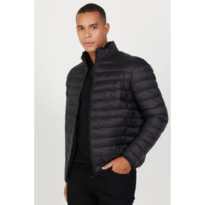 Standart Fit Normal Kesim Dik Yaka Mont