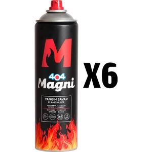404 Magni Yangın Söndürücü Sprey 500 ml 6lı
