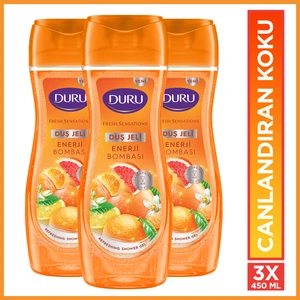 Fresh Sensations Enerji Bombası Duş Jeli 3X450 ml