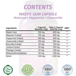 Gökçek Şifa Mastic Gum Capsule (Damla Sakızı Kapsül) 