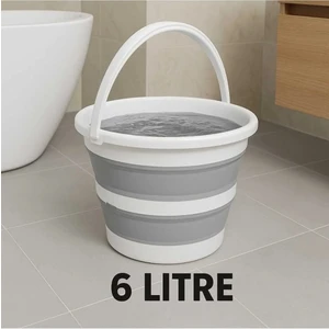 Pratik Katlanabilir Su Kovası 6 Lt