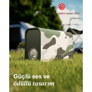 Xplore IP67 Powerbank Özellikli True Wireless Stereo Bluetooth Hoparlör Camo