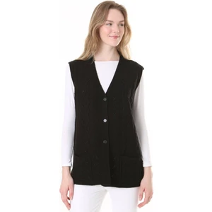 Triko Büyük Beden Yün Yelek