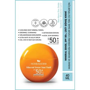 Likit Güneş Kremi 50 + SPF Mineral Filtreli 40 ml