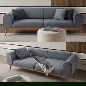 Edsy Home Rebull 3'lü Koltuk Gri