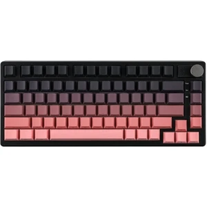 Epomaker HE75 Tri Mechanical Black Pink Flamingo Switch Rgb Kablosuz Hotswap Mekanik Gaming Klavye