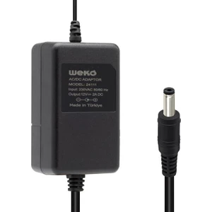 Angel Of Life Weko 12 Volt 2 Amper 5.5*2.1 Uçlu Yerli Üretim Plastik Kasa Masaüstü Adaptör