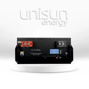 51.2V 100AH Lifepo4 Batarya + Ekran + Bluetooth ( 48V Sistem) UniSun Enerji