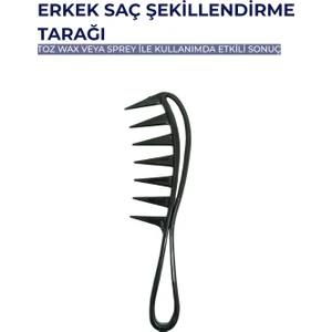 Erkek Saçı Şekil Verme Tarağı - Şekil Tarağı