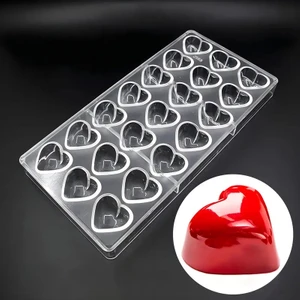 Polikarbon Çikolata Kalıbı Kalp