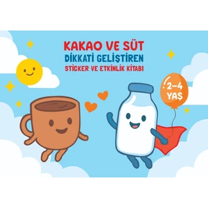 Dikkati Geliştiren Sticker ve Etkinlik Kitabı (2-4 Yaş)