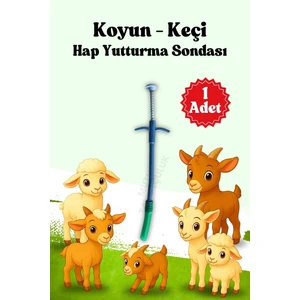 1 Adet Hap Plastik Hap Yutturma Sondası Küçükbaş Koyun  Yuturma Enjektörü Keçi Kuzu Oğlak Koç