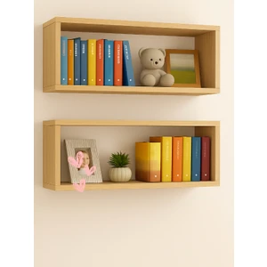 2'li Duvar Kitaplığı