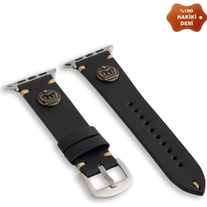 Apple Watch Seri 40/38 mm Uyumlu Deri Kordon