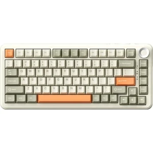 AK820 Max Grey Beige Orange Flying Fish Switch Rgb Kablosuz Hotswap Mekanik Gaming Klavye