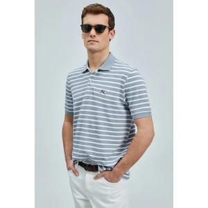 Jon Smart Erkek Polo Tişört Gri