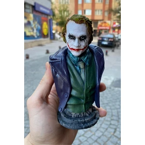 Joker Figür, Joker Heath Ledger Büst, Batman Kara Şövalye Joker