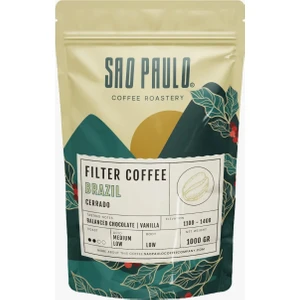 Sao Paulo Coffee Brazıl Fılter Coffee 1000 Gram