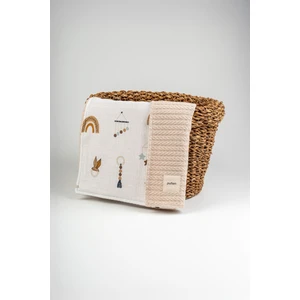 100 x 140 Çok Desenli Çift Yönlü Müslin Pike Bebek Örtüsü, Örgü Bebek Örtü & Battaniye