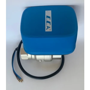 Eca DN25 ( 1'') Iki Yollu Zon Kontrollü Motor Bağlantılı Küresel Vana, Elektrikli Vana Küresel Vana 230V, yerden ısıtma ve ısı pompası ile uyumlu 