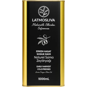 5 lt Pestisitsiz Soğuk Sıkım Naturel Sızma Zeytinyağı