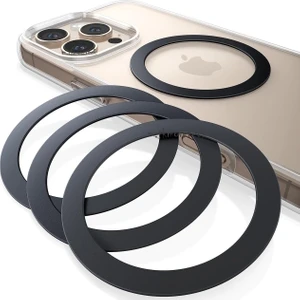Metal Magsafe Telefon Halkası Telefon Tutucu Yüzük Ring Tüm Modeller ile Uyumlu K007 X68 T28 Vakumlu Telefon Tutucu Extra Aparatı (1ADET)