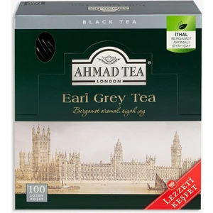 Ahmad Tea Earl grey Bardak Poşet Çay 100' lü 200 gr