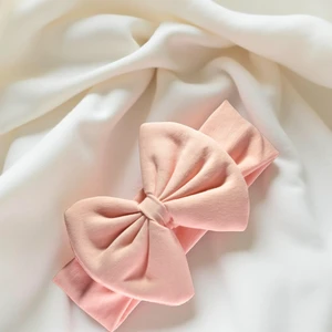 Bebeğin Için En Konforlu Bandana, ,0-2 Yaş Yazlık %100 Yerli Üretim Kız Bebek Penye Fiyonk Bandana