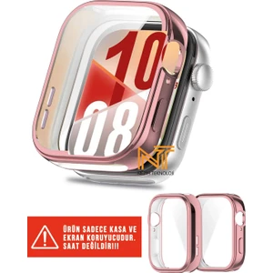 Huawei Watch Fit 4 Uyumlu Yumuşak Silikon 360 Tam Koruma Kasa ve Ekran Koruyucu