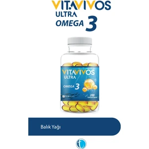 Omega 3 200 Yumuşak Kapsül  Balık Yağı