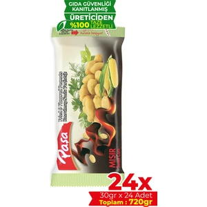 Paşa Kuruyemiş Mısır Soslu Yer Fıstığı 30 gr x 24 Adet 720 gr