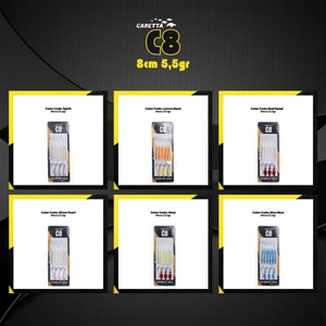 C8 8cm 5.5gr 5+3 Silikon Yem