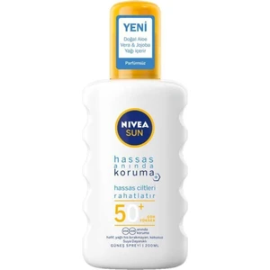 Hassas Ciltler İçin Koruyucu Güneş Spreyi SPF 50 200 ml 4005900385727