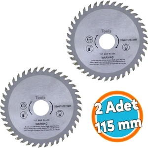 Daire Testere Ahşap Kesme Sunta Testeresi 115 mm 40 Diş (2 Adet)