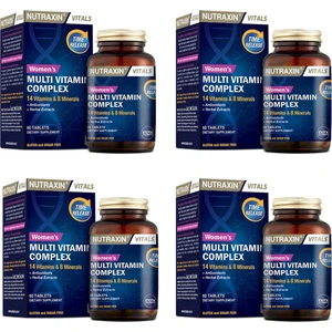 Women's Multivitamin Mineral Complex 60 Tablet 4 Adet
