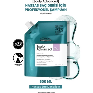 L'Oréal Professionnel Scalp Advanced Hassas Saç Derisi İçin Profesyonel Refill Şampuan 500 ml
