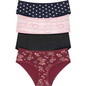 New Lilla 18006-7  4 lü Kadın Bato Külot Paketi