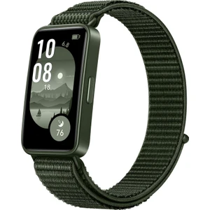 Huawei Band 8 / 9 / 10 Uyumlu Hasır Örgü Ince Kumaş Cırtlı Kordon Bileklik