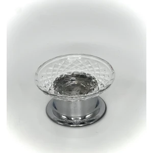 Kristal Katı Sabunluk Krom