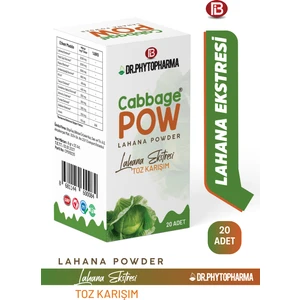 Cabbage Pow Lahana Powder Lahana Ekstresi, Yeşil Çay Içeren  Burner Form Bitkisel Çay