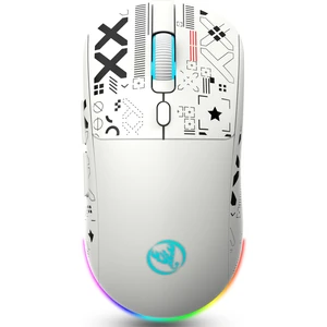 T90 Kablosuz 3 Modlu MOUSE-650 Mah BATARYA-4800 Fps-Özel Baskılı Tasarım-Rgb