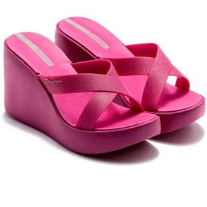 High Fashion Slide Kadın Terlik Fuşya 35/40 FF0027-A