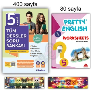 5. Sınıf Tüm Dersler Soru Bankası - Ingilizce Yaprak Test