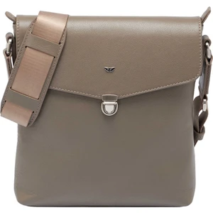 Bej Hakiki Deri Erkek Çapraz Askılı Çanta - S1AC00021516-B56