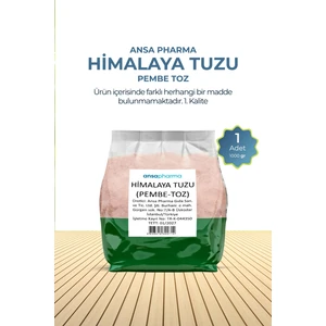 Ansa Pharma Himalaya Tuzu 1000 gr Öğütülmüş Pembe