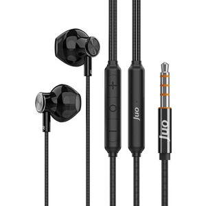 3.5mm Jack Girişli Mikrofonlu Kablolu Kulak Içi Kulaklık Metal