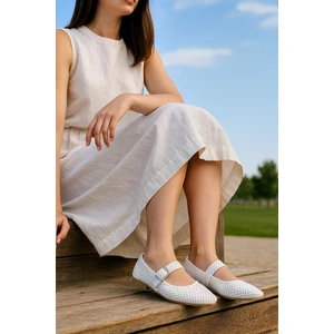 Modafrato Mary Kadın Babet Sandalet Yazlık Ayakkabıt