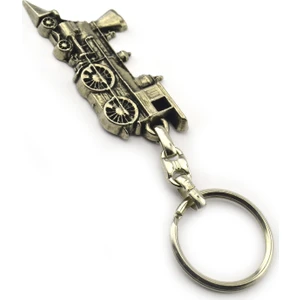 Anahtarlık Sepeti Rölyef Tren Lokomotif Anahtarlık