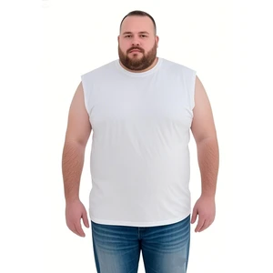 Erkek Büyük Beden Oversize Sıfır Kollu T-Shirt 3xl 4xl 5xl 6xl 7xl 8xl 9xl